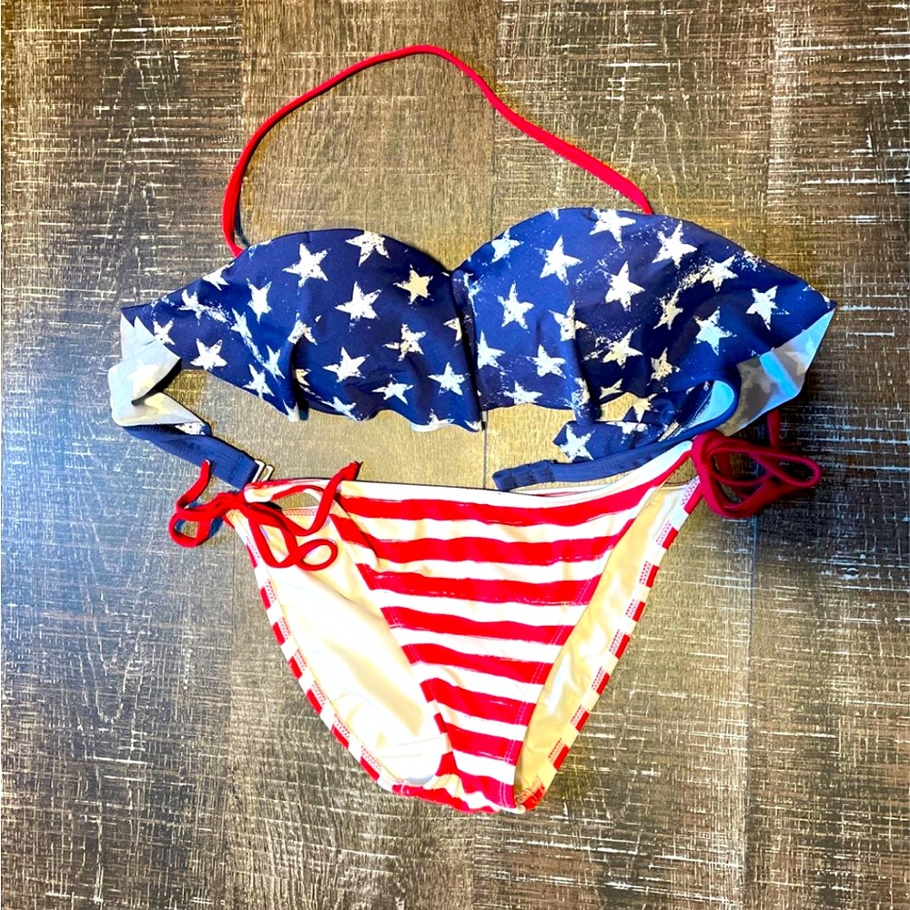 Stars and Stripes bikini set